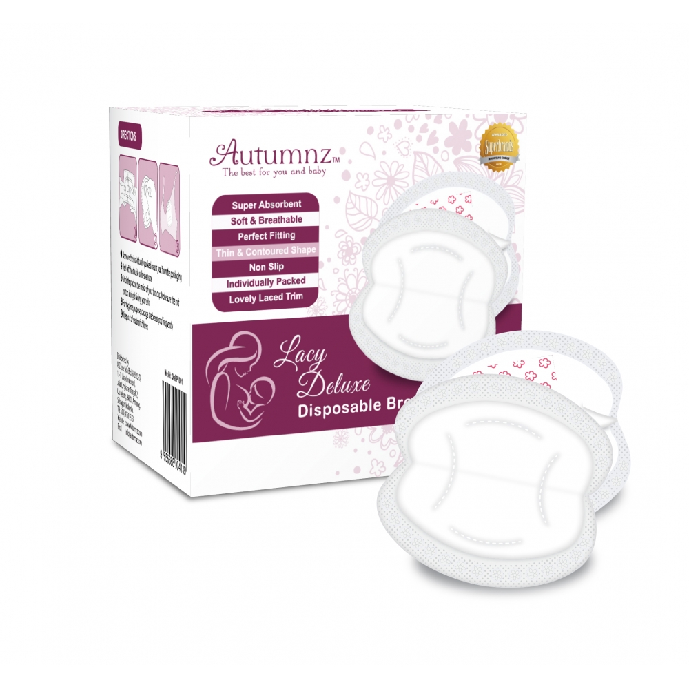 Lacy Deluxe Disposable Breastpads 36 Pcs New Autumnz