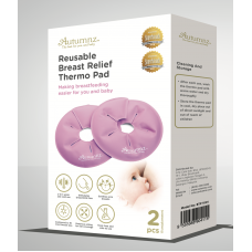 Autumnz - Reusable Breast Relief Thermo Pads *BPA free* (2 pcs) *PINK*