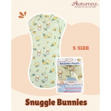 Autumnz - Convertible Swaddle Pouch (Snuggle Bunnies)  *Size S*
