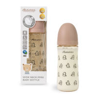 Autumnz - Wide Neck PPSU Baby Feeding Bottle 11oz/330ml (B-Single) *Dino*