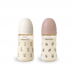 Autumnz - Wide Neck PPSU Baby Feeding Bottle 8oz/240ml (B-TwinPack) *Bear/Giraffe*