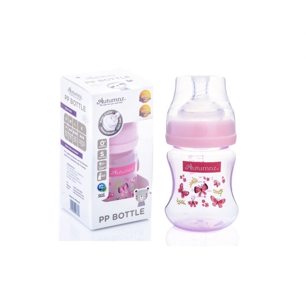 Evenflo Balance Wide Neck Nipple 3-Pack Pet Nursing Bottles With