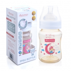 Autumnz - PPSU Wide Neck Feeding Bottle 6oz/180ml (Single) *My Little Star Pink*