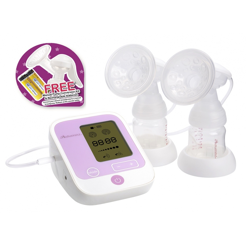 Pumponthego Breast Pumps Expert Autumnz Serene Double Rechargeable Breast Pump