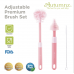 Autumnz - Adjustable Premium Brush Set *Pink*