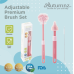Autumnz - Adjustable Premium Brush Set *Pink*