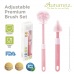 Autumnz - Adjustable Premium Brush Set *Pink*