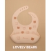 Autumnz - Adjustable Silicone Bib *Lovely Bears*