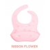 Autumnz - Adjustable Silicone Bib *Ribbon Flower*