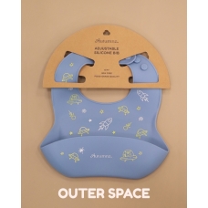 Autumnz - Adjustable Silicone Bib *Outer Space*