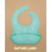 Autumnz - Adjustable Silicone Bib *Safari Land*