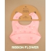 Autumnz - Adjustable Silicone Bib *Ribbon Flower*