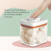 Autumnz - One-Push Airtight Food Storage Container 320ml/150g (Clear Rectangle with Child Lock Safety Button)