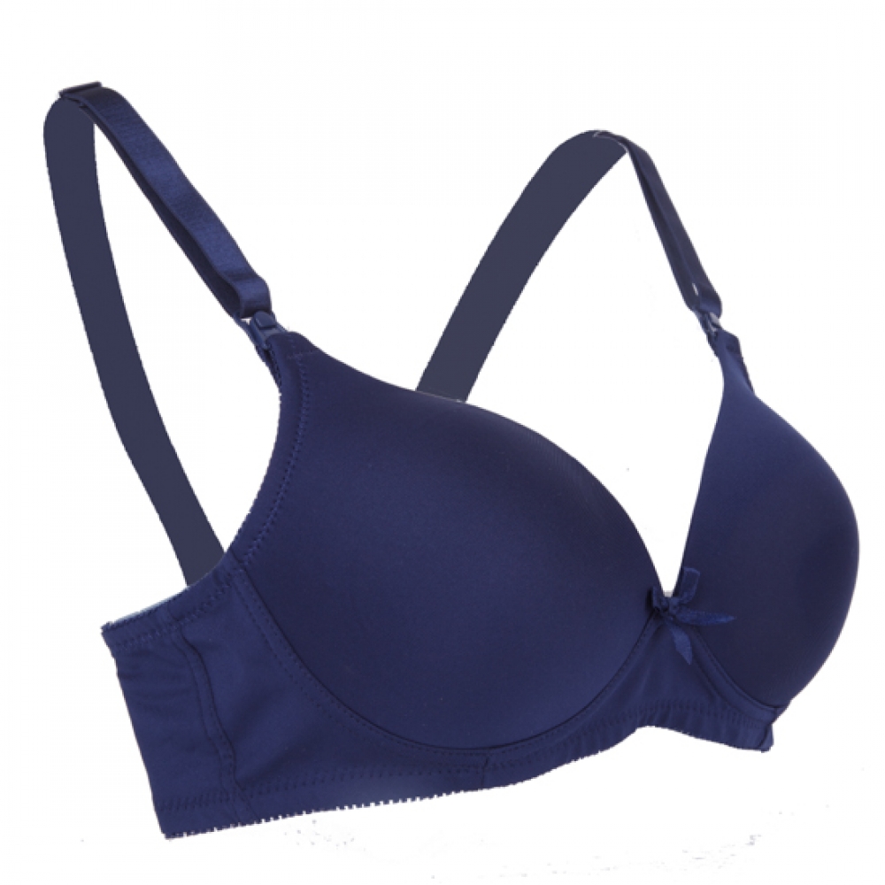 Maya Nursing Bra (No underwire) - Navy Blue *BB - Autumnz