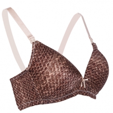 Autumnz - Sally Nursing Bra (No underwire) - Mocha Spots *BB*