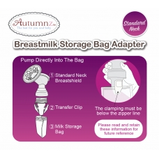 Autumnz - Breastmilk Storage Bag Adapter *Standard Neck*