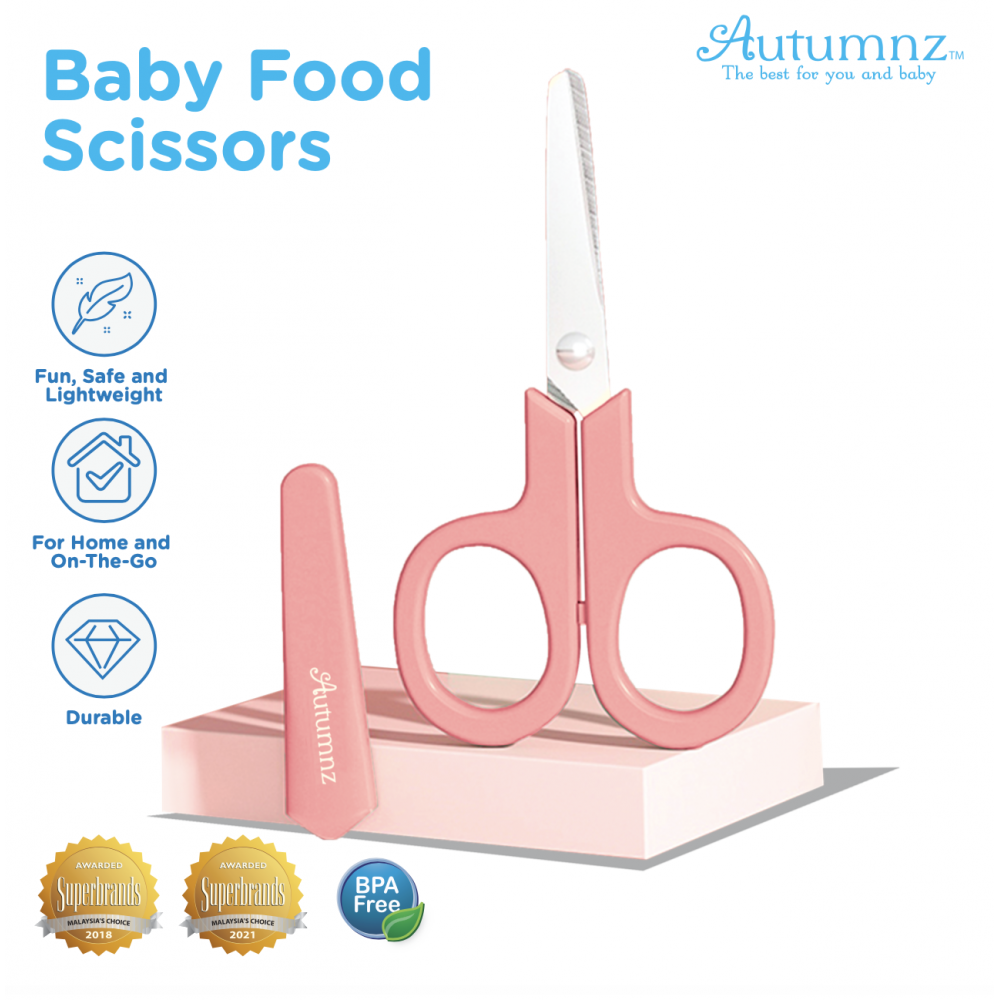 Autumnz Baby Scissors (Pink)