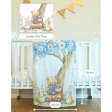 Autumnz - 6-Layer Cotton Baby Muslin Towel (Under The Tree)