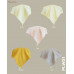 Autumnz - 6-Layer Cotton Baby Muslin Washcloth (5pcs/pack) *PLW01*
