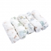 Autumnz - 6-Layer Cotton Baby Muslin Washcloth (5pcs/pack) *PRW04*