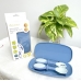 Autumnz - Bendable Spoon and Fork Set *Blue*