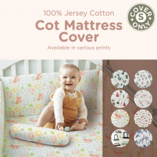 Autumnz - Baby Cot Mattress Cover (Fitted Sheet) *Size S*