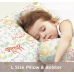 Autumnz - Pillow & Bolster Set (With 100% Jersey Cotton Cover) *Size L*