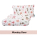 Autumnz - Pillow & Bolster Set (With 100% Jersey Cotton Cover) *Size L*
