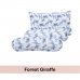 Autumnz - Pillow & Bolster Set (With 100% Jersey Cotton Cover) *Size S*