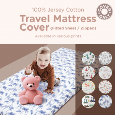 Autumnz - Travel Mattress Cover (Fitted Sheet / Zipped)