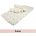 Autumnz - 4in1 Travel Mattress Set  (With Cover 100% Jersey Cotton)