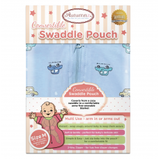 Autumnz - Convertible Swaddle Pouch (Beep Beep)  *Size M *