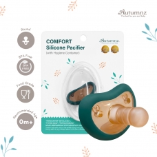 Autumnz Comfort Silicone Pacifier (Single ROUND - 0m+) *Pine*