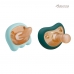 Autumnz Comfort Silicone Pacifier (Twin Pack - 0m+) *Pine/Mint* Autumnz Comfort Silicone Pacifier (Twin Pack - 0m+) *Pine/Mint*