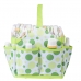Autumnz Portable Diaper Caddy - Lime Polka
