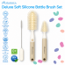Autumnz - Deluxe Soft Silicone Bottle Brush Set *Cream* Autumnz - Deluxe Soft Silicone Bottle Brush Set *Cream*