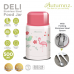 Autumnz - DELI Stainless Steel Vacuum Food Jar 500ml *Flamingo* (FOC Folding Spoon)