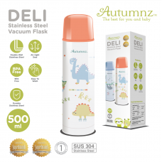 Autumnz - DELI Stainless Steel Vacuum Flask 500ml *Dino*