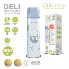 Autumnz - DELI Stainless Steel Vacuum Flask 500ml *Sloths*