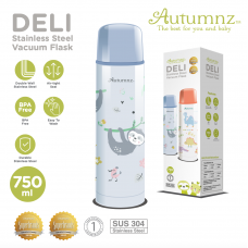 Autumnz - DELI Stainless Steel Vacuum Flask 750ml *Sloths*