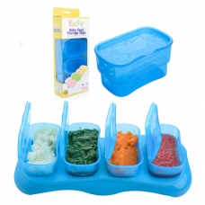 EASY Breastmilk & Baby Food Storage Cups (4oz) - OCEAN BLUE