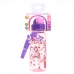 Autumnz - Flip Top Straw Bottle 650ml /22oz *Rainbow Unicorns* (Best Buy)
