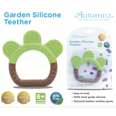 Autumnz - Garden Silicone Teether (Green/Brown)