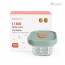 Autumnz - LUMI Baby Food Container (Glass with Silicone Lid) 200ml/pc *Pistachio-Bear*