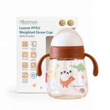Autumnz Learner PPSU Weighted Straw Cup With Handle *300ml/10oz* (Roary Dino) Autumnz Learner PPSU Weighted Straw Cup With Handle *300ml/10oz* (Roary Dino)