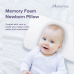 Autumnz Memory Foam Newborn Pillow (with Tencel Cover) 0m+