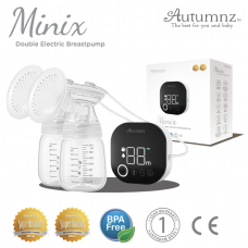 Autumnz - Minix Double Electric Breastpump *Black* (BEST BUY)