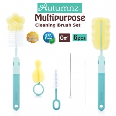 Autumnz Multipurpose Cleaning Brush Set (6pcs/set)