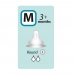 Autumnz - MAXY Soft Silicone Teat  MEDIUM M-Flow *2pcs* (3+ months / Round Hole) 