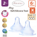 Autumnz - MAXY Soft Silicone Teat  FAST X-Flow *2pcs* (6+ months / X-Cut for thicker liquid) 